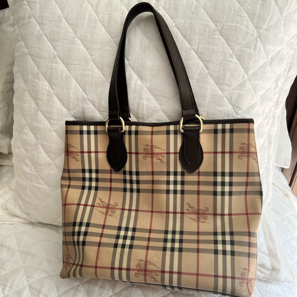 Vintage Burberry tote bag